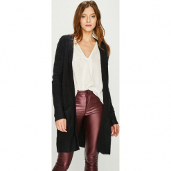 Jacqueline de Yong - Kardigan. Brązowe kardigany damskie marki Jacqueline de Yong, z dzianiny. Za 159.90 zł.