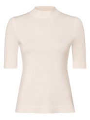 Comma koszulka z dzianiny Kobiety biały, 38. Białe t-shirty damskie comma, bez wzorów, z dzianiny, eleganckie, bez kołnierzyka. Za 299.95 zł.