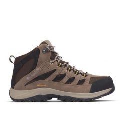 Columbia Buty Crestwood 2100641231. Brązowe trekkingi męskie Columbia, trekkingowe. Za 368.99 zł.