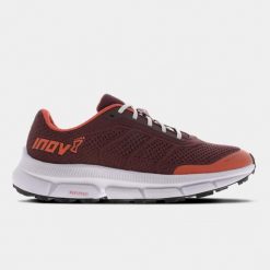 Buty trailowe damskie Inov-8 Trailfly Ultra G 280. Czerwone obuwie sportowe damskie Inov-8, bez wzorów, z materiału, do biegania. Za 840.40 zł.