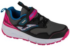 Buty sportowe Sneakersy chłopięce, Tundra Jr 24 JTUNW. Czarne trampki i tenisówki chłopięce Joma, bez wzorów, z materiału, sportowe, przed kostkę, bez zapięcia. Za 109.99 zł.