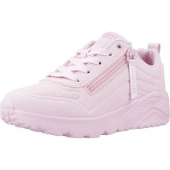 Buty SKECHERS UNO LITE - EASY ZIP Rose. Czerwone trekkingi damskie Skechers, trekkingowe. Za 261.00 zł.