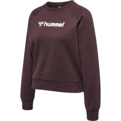 Bluza damska Hummel Stella. Brązowe bluzy damskie Hummel, bez wzorów, bez kaptura. Za 184.50 zł.