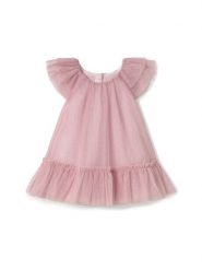 Mayoral Sukienka elegancka 1850 Różowy Regular Fit. Czerwone sukienki dla dziewczynek Mayoral, bez wzorów, z syntetyku, eleganckie, bez ramiączek. Za 79.99 zł.