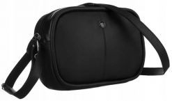 Listonoszka skórzana Peterson PTN TOR-307-SNC czarna. Czarne portfele damskie Peterson, bez wzorów, ze skóry. Za 124.00 zł.