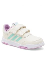 Adidas Sneakersy Tensaur Sport 2.0 Cf I IG8803 Écru. Buty sportowe dziewczęce Adidas, bez wzorów, ze skóry, bez zapięcia. Za 119.99 zł.