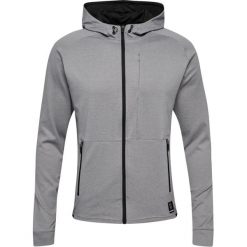 Bluza z kapturem i zamkiem błyskawicznym Hummel MT Interval. Szare bluzy męskie Hummel, m, bez wzorów, z kapturem. Za 173.00 zł.