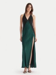 Bardot Sukienka wieczorowa Estrella Haltrel 59977DB Zielony Regular Fit. Zielone sukienki damskie Bardot, bez wzorów, z wiskozy, wizytowe, bez kołnierzyka, bez ramiączek. Za 689.99 zł.