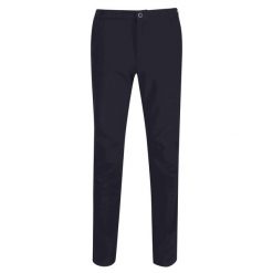 Męskie Spodnie Trekkingowe Softshell Fenton. Niebieskie spodnie materiałowe męskie Regatta, m, bez wzorów, z elastanu. Za 83.99 zł.