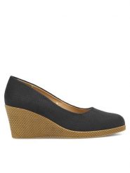 Clara Barson Półbuty WYL3760-2 Granatowy. Niebieskie półbuty damskie Clara Barson, bez wzorów, z materiału, bez obcasa, na koturnie, bez zapięcia. Za 119.99 zł.