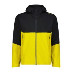 Kurtka z kapturem CMP. Zielone kurtki sportowe męskie CMP, m, bez wzorów, trekkingowe. Za 425.70 zł.