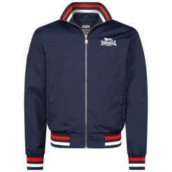 Kurtka Lonsdale Newdigate. Niebieskie kurtki męskie Lonsdale, xl, bez wzorów, z bawełny. Za 424.95 zł.