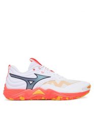 Mizuno Buty halowe Wave Momentum Elite V1GA2512 Pomarańczowy. Brązowe buty sportowe męskie Mizuno, ze skóry, bez zapięcia. Za 689.99 zł.