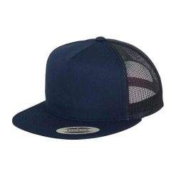 Klasyczna Czapka Z Daszkiem. Niebieskie czapki i kapelusze damskie FLEXFIT, bez wzorów, klasyczne. Za 54.99 zł.