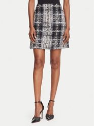 Rinascimento Spódnica midi CFC0131142003 Czarny Regular Fit. Czarne spódnice damskie Rinascimento, s, bez wzorów, z syntetyku, midi. Za 469.99 zł.
