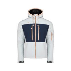 Kurtka termiczna KONKA Soft Shell z membraną AWPS: wodoodporna i wiatroszczelna. Niebieskie kurtki męskie IZAS, m, bez wzorów, z softshellu, trekkingowe. Za 486.91 zł.