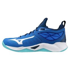 Techniczne Buty Kolcowe Mizuno Wave Dimension. Czarne buty sportowe męskie Mizuno, bez zapięcia, do piłki ręcznej, mizuno wave. Za 412.35 zł.