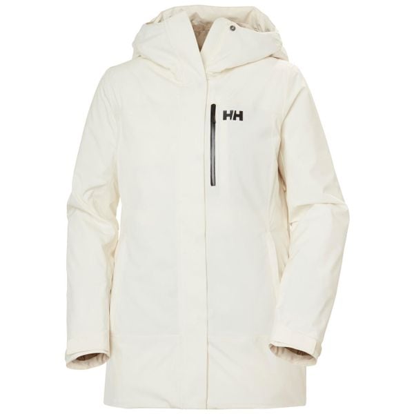 Damska kurtka narciarska z kapturem Helly Hansen Snowplay. Białe kurtki snowboardowe damskie Helly Hansen, bez wzorów, z kapturem, narciarskie. Za 1,344.50 zł.