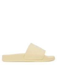 Elisabetta Franchi Klapki F4-A0E-0312 Żółty. Żółte klapki damskie Elisabetta Franchi, bez wzorów, z tworzywa sztucznego. Za 229.99 zł.