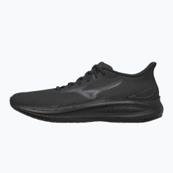 Buty do biegania damskie Mizuno Fortrush black/black sand. Czarne obuwie sportowe damskie Mizuno, bez wzorów, do biegania. Za 529.99 zł.