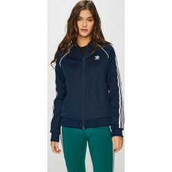 Adidas Originals - Bluza. Szare bluzy damskie adidas Originals, z bawełny. W wyprzedaży za 219.90 zł.