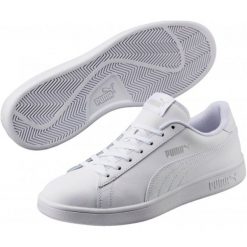 Puma Buty Smash v2 L White 42,5. Buty sportowe męskie marki Puma. W wyprzedaży za 189.00 zł.