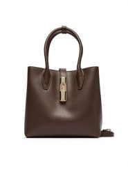 Furla Torebka Goccia S WB01949 ARE000 4284S Brązowy ciemny. Brązowe torebki do ręki damskie Furla, bez wzorów, ze skóry, bez dodatków. Za 1,439.00 zł.