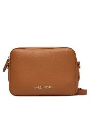 Valentino Torebka Brixton VBS7LX07 Brązowy. Brązowe listonoszki damskie Valentino, bez wzorów, ze skóry, bez dodatków. Za 379.99 zł.