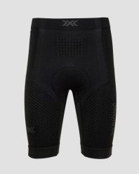 Spodenki rowerowe męskie X-Bionic Xceed Ride Liner Shorts czarno-szare. Czarne szorty męskie X Bionic, l, bez wzorów, z materiału. Za 469.99 zł.
