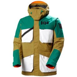 Długa kurtka narciarska z kapturem Helly Hansen Ullr D Heritage. Brązowe kurtki męskie Helly Hansen, na zimę, m, bez wzorów, z dzianiny, biznesowe, z kapturem. Za 1,451.00 zł.
