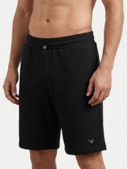 Emporio Armani Underwear Szorty sportowe EM000495 AF19060 UC001 Czarny. Czarne krótkie spodenki sportowe męskie Emporio Armani Underwear, m, bez wzorów, z bawełny. Za 409.99 zł.