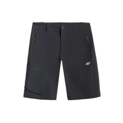 Szorty 4F FNK M1553. Czarne szorty męskie 4f, na lato, l, bez wzorów, z materiału. Za 216.00 zł.