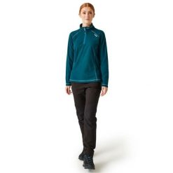 Damskie spodnie trekkingowe ze streczem Questra V. Czarne spodnie sportowe damskie Regatta, l, bez wzorów, z tkaniny, trekkingowe. W wyprzedaży za 199.99 zł.