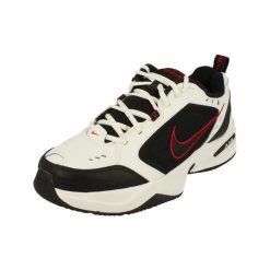 Buty na co dzień męskie NIKE AIR MONARCH skóra. Białe buty sportowe męskie Nike, ze skóry, bez zapięcia. Za 319.00 zł.
