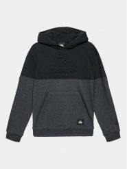 Quiksilver Bluza Embosshoodyouth Otlr EQBFT03865 Czarny Regular Fit. Czarne bluzy dla chłopców Quiksilver, bez wzorów, z bawełny, bez ramiączek, bez kaptura. Za 129.99 zł.