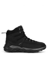 Hunter Trzewiki EVERGREEN GEO SNOW HIKER WP Szary. Szare botki męskie Hunter, bez wzorów, z materiału, bez zapięcia. Za 379.99 zł.