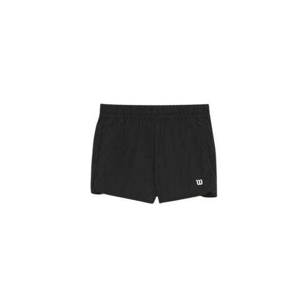 Szorty dla dziewcząt Wilson Team. Czarne spodenki dla dziewczynek Wilson, bez wzorów, z materiału, eleganckie. Za 159.00 zł.