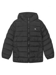 Calvin Klein Jeans Kurtka przejściowa Ck Monogram LVCKTJM15B Czarny Regular Fit. Czarne kurtki i płaszcze dla chłopców Calvin Klein Jeans, bez wzorów, z jeansu, bez kaptura. Za 649.99 zł.