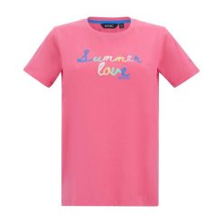 T-shirt Damski Filandra VX. Czerwone t-shirty damskie Regatta, bez wzorów, casualowe, bez kołnierzyka. Za 67.99 zł.