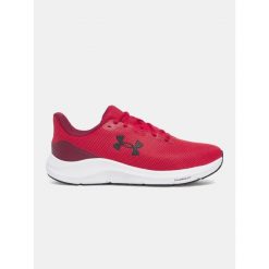 Buty do biegania męskie Under Armour Charged Pursuit 4cardinal. Czerwone buty sportowe męskie Under Armour, bez zapięcia, do biegania. Za 209.99 zł.