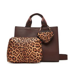 Torebka Aldo. Brązowe torebki do ręki damskie Aldo, bez wzorów, klasyczne, bez dodatków. Za 299.99 zł.