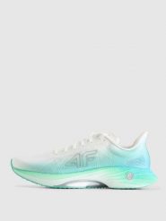 4F Buty do biegania Speed Runner męskie - zielone 43. Zielone buty sportowe męskie 4f, bez zapięcia, do biegania. W wyprzedaży za 249.99 zł.
