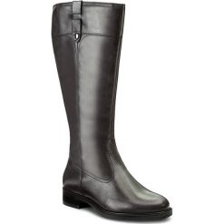 Oficerki TAMARIS - 1-25580-29 Anthracite 214. Szare kozaki damskie Tamaris, z materiału. W wyprzedaży za 329.00 zł.