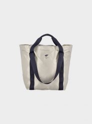 4F Torba na ramię (27 L) - beżowa Uniwersalny. Brązowe plecaki damskie 4f, bez wzorów, z syntetyku, eleganckie. W wyprzedaży za 59.99 zł.