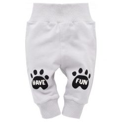 Pinokio Spodnie Dresowe Chłopięce Funny Dog 62 Szary. Spodnie sportowe dla chłopców marki Blue Seven. Za 28.00 zł.