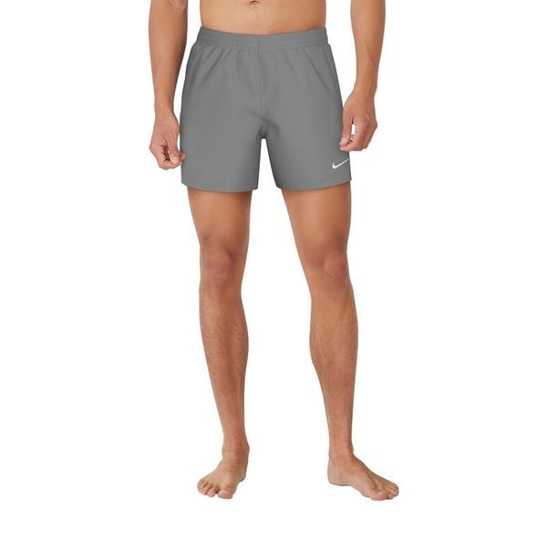 Spodenki męskie kąpielowe Nike Essential 5. Szare kąpielówki męskie Nike, m, bez wzorów, z materiału, do pływania. Za 121.99 zł.