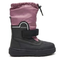Śniegowce Geox. Czarne śniegowce dziewczęce Geox, bez zapięcia. Za 419.99 zł.