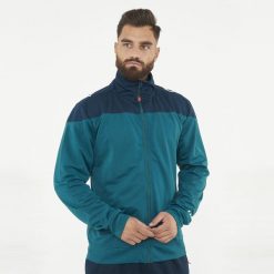 Kurtka Damska Outdoor Dakota Ciemnozielona-Niebieska. Niebieskie kurtki damskie Legea, l, bez wzorów, z bawełny, bez kaptura, outdoorowe. Za 116.00 zł.