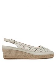 Pikolinos Espadryle W4A-1828 Biały. Białe sandały damskie Pikolinos, bez wzorów, ze skóry, bez obcasa, bez zapięcia. W wyprzedaży za 379.99 zł.