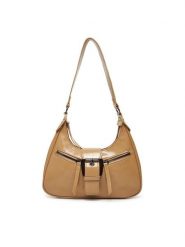 DeeZee Torebka C-DZE-S-005-08 Beżowy. Brązowe torebki do ręki damskie DeeZee, bez wzorów, z materiału, bez dodatków. Za 119.99 zł.